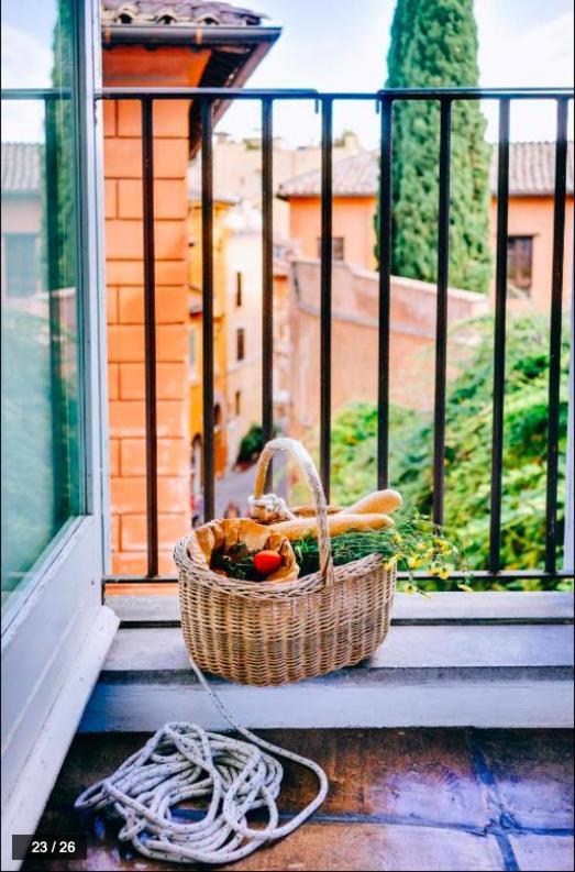 Apartment Luxury Art In Trastevere With Terrace
