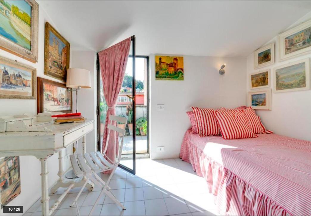 Luxury Art In Trastevere With Terrace Apartamento